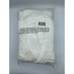 Westin Marriott Hotel Luxury Bath Robe, Heavenlybath, One Size Fit Most, White